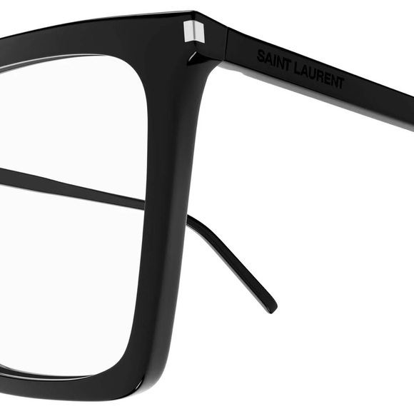 NEW SAINT LAURENT SL474 OPT 001 WOMEN BLACK EYEGLASSES SL 474 001 - Picture 6 of 8